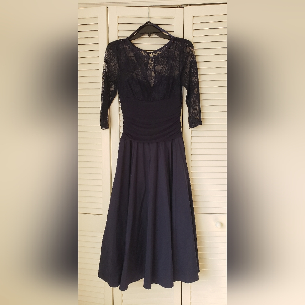 Jessica Howard party 👗,  navy blue, size 6